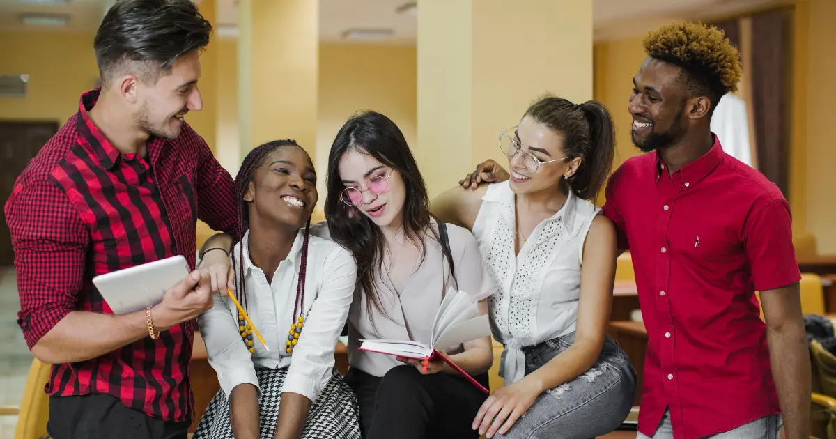 Student going to study in the International collage